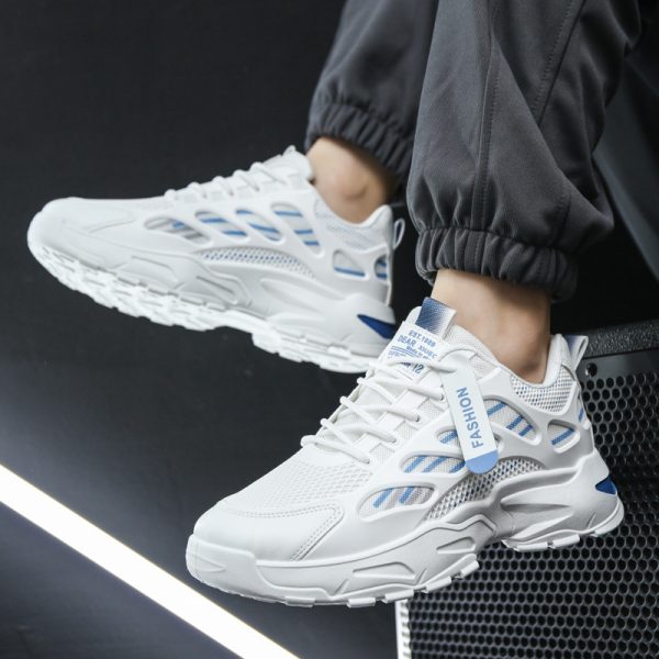 Men's Breathable Mesh Sports Shoes Trendy - 图片 8