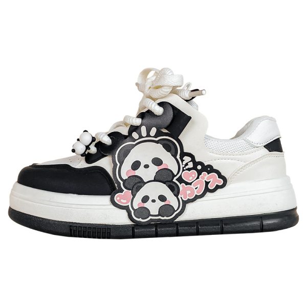 Cute Soft Girl Women's Platform Casual Bread Shoes - 图片 3