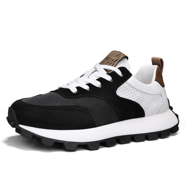 Men's Shoes Sports Casual Leather Dad Shoes - 图片 7