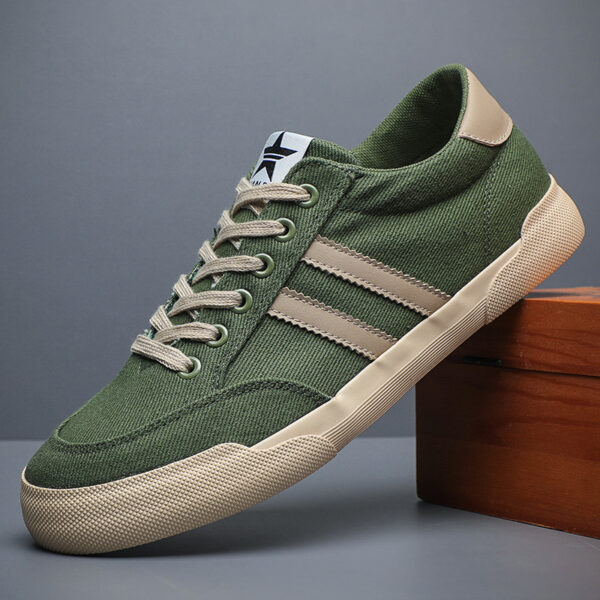 Fashion Personality Men's Canvas Casual Shoes - 图片 3