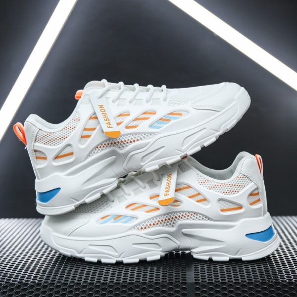 Men's Breathable Mesh Sports Shoes Trendy - 图片 5
