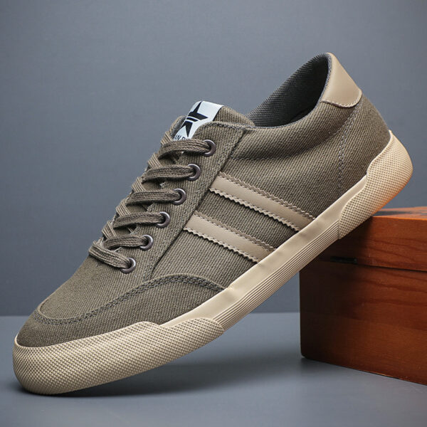 Fashion Personality Men's Canvas Casual Shoes - 图片 5