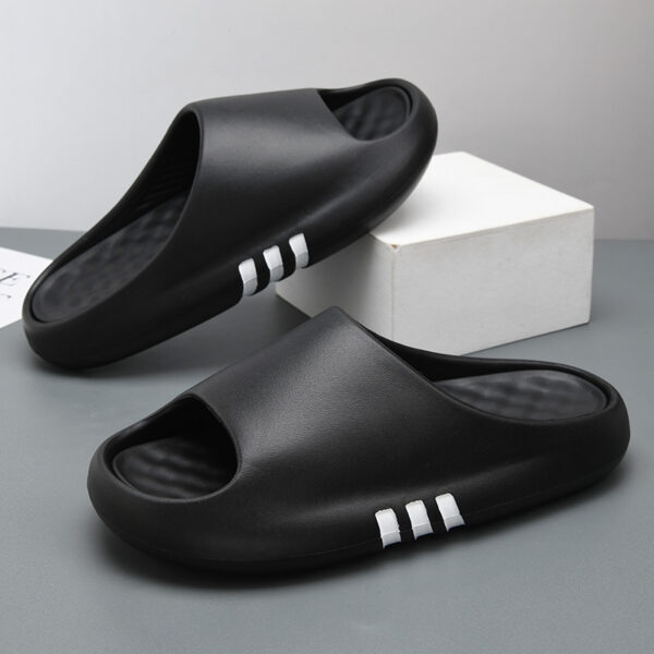Home Deodorant Flip-flops Leisure Thick Bottom Wear-resistant Beach Shoes For Men - 图片 4