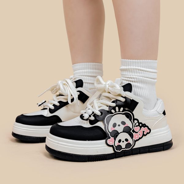 Cute Soft Girl Women's Platform Casual Bread Shoes - 图片 4