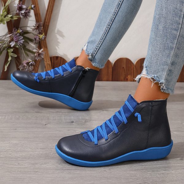 Female Plus Size British Martin Boots Casual Boots - 图片 5