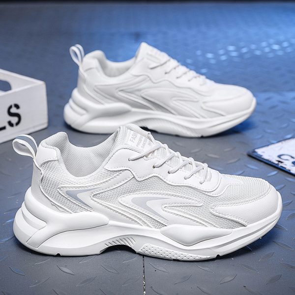 Men's Breathable Mesh Sports Shoes Trendy - 图片 3