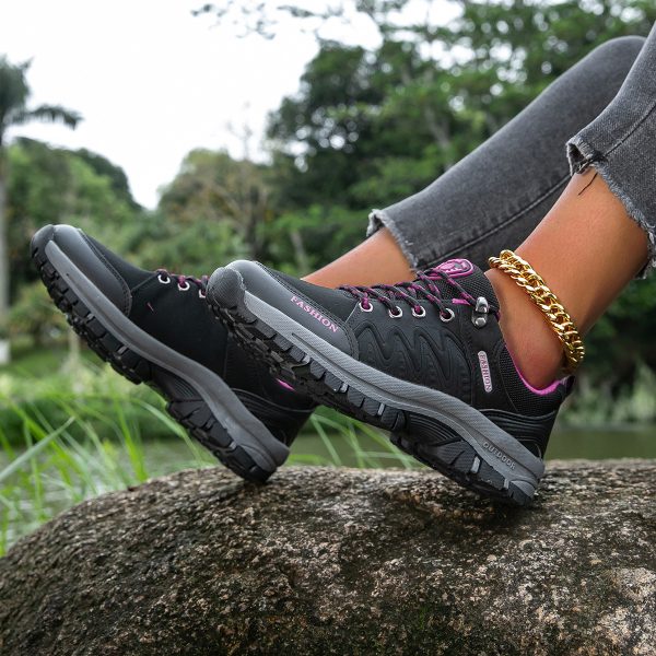 Women's Shoes Sneaker Leather Platform Soft Bottom - 图片 2
