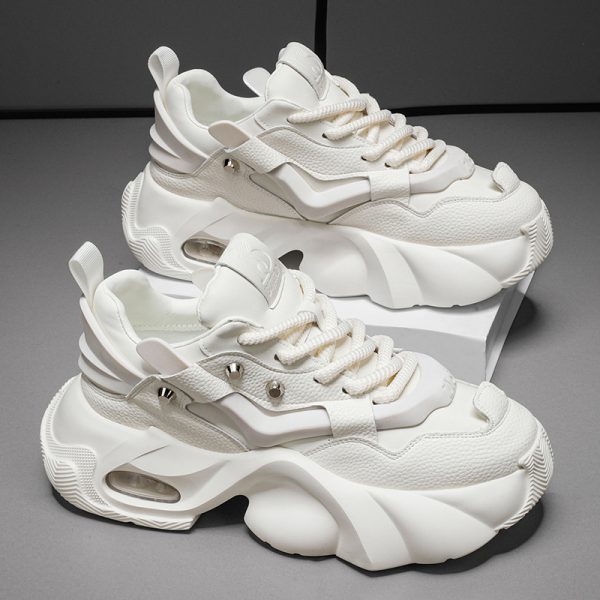All-match Breathable Platform Stitching Trendy Dad Shoes - 图片 6