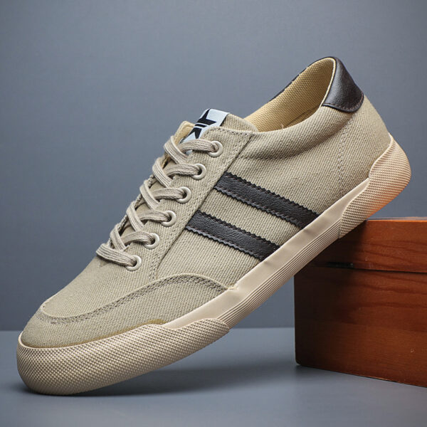 Fashion Personality Men's Canvas Casual Shoes - 图片 4