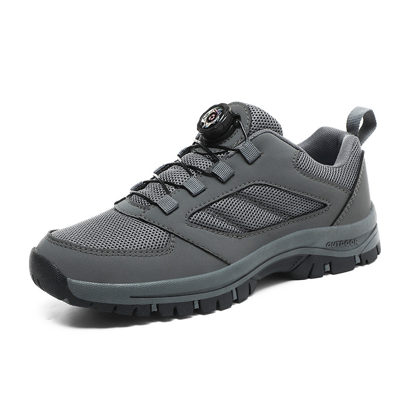 Extra Large Size Work Training Shoes Male Black Breathable - 图片 5