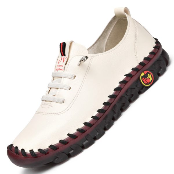 Handmade Stitching Women's Shoes Beef Tendon Soft Bottom - 图片 5