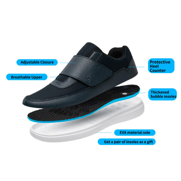 Winter New Velcro Casual Shoes - 图片 5