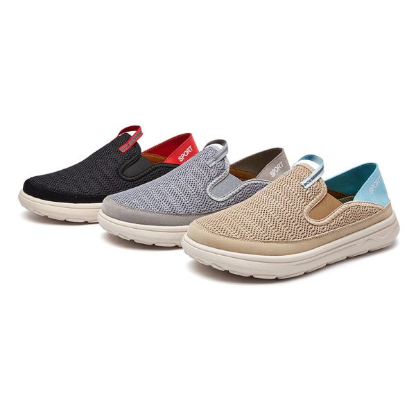 Men's Mesh Sneaker Breathable Lightweight Outdoor Slip-on - 图片 7