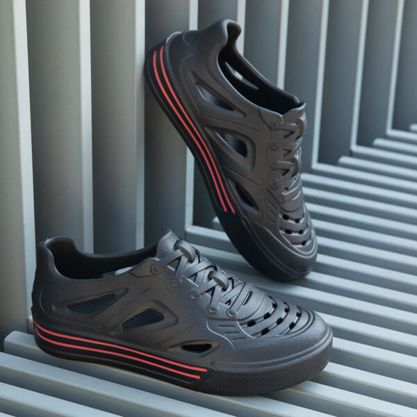Men's Outer Wear Hollow Beach Shoes Breathable - 图片 2