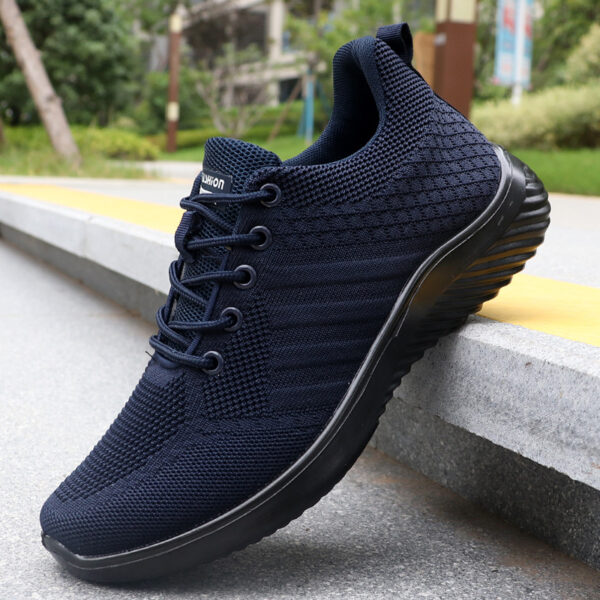 Polyurethane Breathable Mesh Surface Sneaker - 图片 2