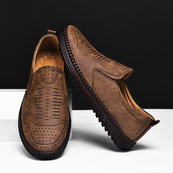 Men's Shoes Outdoor Casual Shoes Slip-on Flat - 图片 4