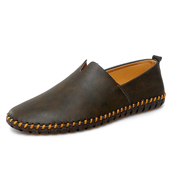 Men's Spring And Autumn Flat Beanie Shoes - 图片 4