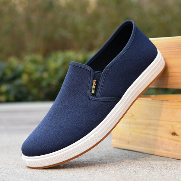Low-top Men's Cloth Shoes Men's Slip-on Canvas - 图片 6