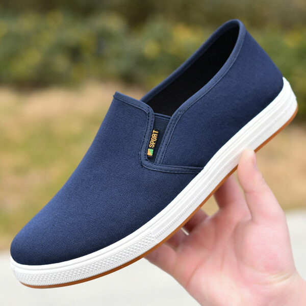 Low-top Men's Cloth Shoes Men's Slip-on Canvas - 图片 4