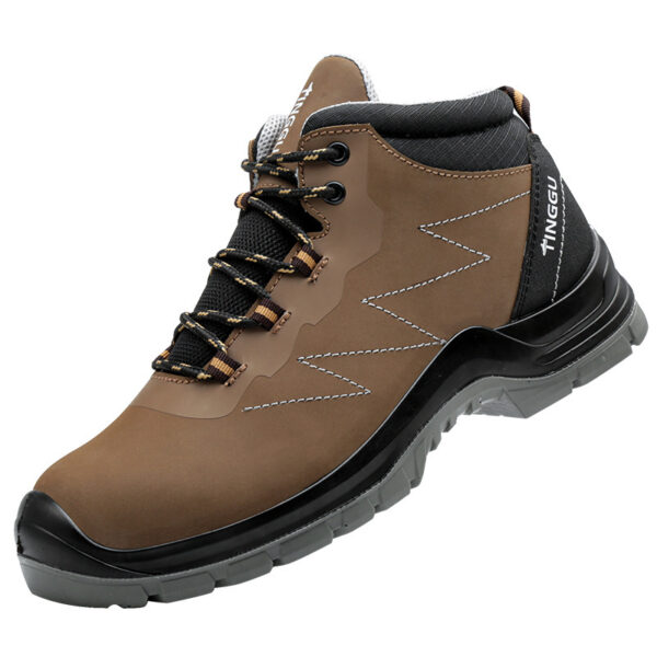 Thick Wear-resistant Non-slip Breathable Lightweight Steel Toe Shoes - 图片 5