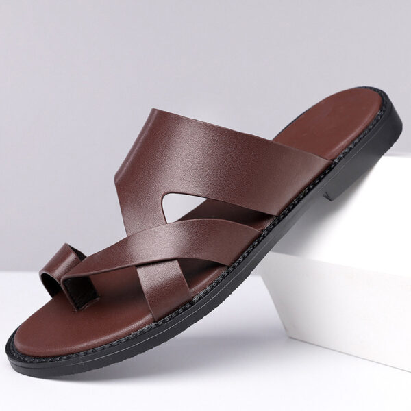 Simple Leisure Seaside Beach Slippers - 图片 3