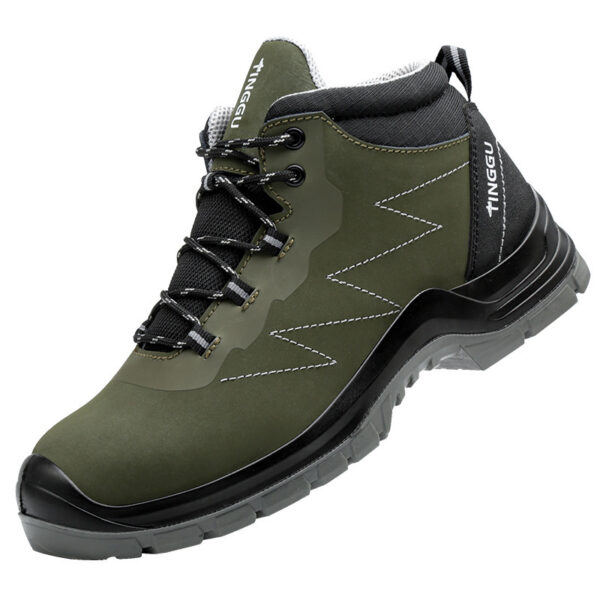 Thick Wear-resistant Non-slip Breathable Lightweight Steel Toe Shoes - 图片 6