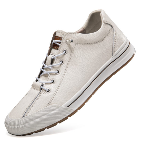 Men's White Shoes Breathable All-matching - 图片 2