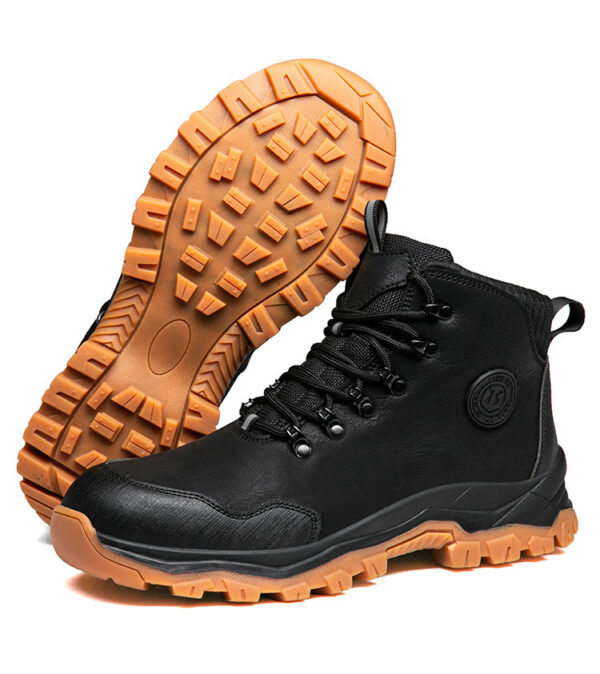 Thick Wear-resistant Non-slip Breathable Lightweight Steel Toe Shoes - 图片 2