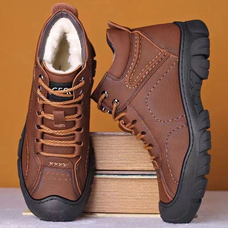 Outdoor Thermal Shoes With Front Laces - 图片 3